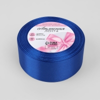 Лента атласная, 40 мм &times; 23 &plusmn; 1 м, цвет синий №40