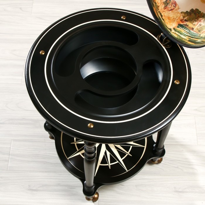 Глобус бар декоративный "Карта странника" 56,5х56,5х91,5 см