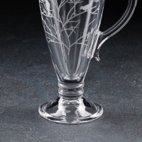 Кружка «Венский лес», для чая/кофе, стеклянная, 250 мл Кружка «Венский лес», для чая/кофе, стеклянная, 250 мл