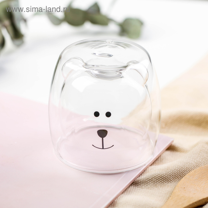 Стакан с подставкой «Доброе утро, чудо», 300 мл Стакан с подставкой «Доброе утро, чудо», 300 мл