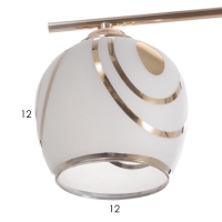 Люстра "Карри" 3х40Вт Е27 Золото МОДЕЛЬ: 2800431 Люстра "Карри" 3х40Вт Е27 Золото МОДЕЛЬ: 2800431