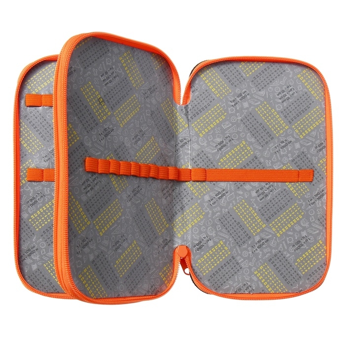 Пенал 2 секции, 125 х 205 х 40 мм, Calligrata 30П26/2 Пенал 2 секции, 125 х 205 х 40 мм, Calligrata 30П26/2 "Панда", ламинированный картон