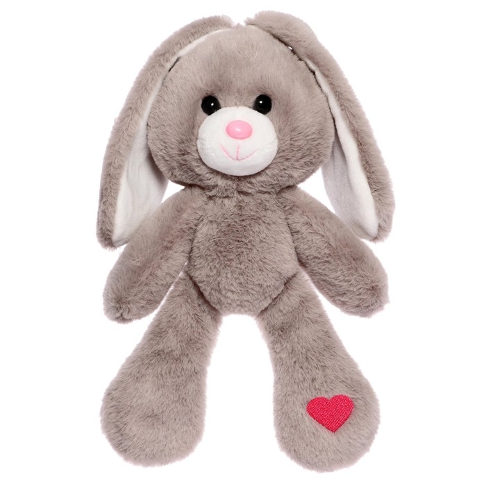 Мягкая игрушка &laquo;Зайчик Беня&raquo;, 25 см, цвет серый