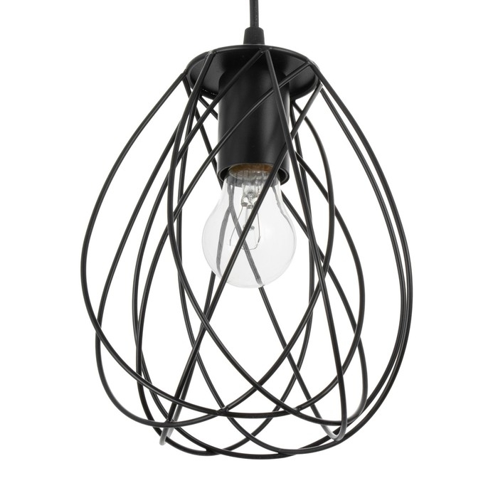 Светильник BayerLux "Бигли" Е27 40Вт черный 18х18х20-120см