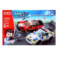 Конструктор &laquo;Полиция. Стритрейсеры&raquo;, 327 деталей