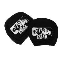 Чехлы на подголовник ММА, черные, набор 2 шт Чехлы на подголовник ММА, черные, набор 2 шт