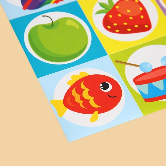 Наклейки &laquo;Для шкафчиков, кроваток и стульчиков&raquo;, 5 листов, 42 х 29,7 см