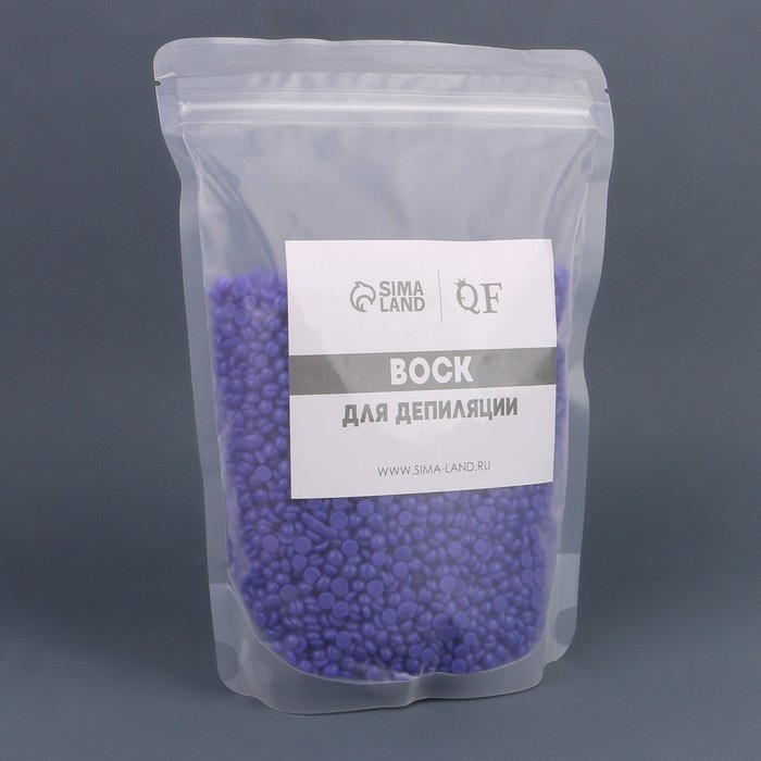 Воск для депиляции, плёночный, в гранулах, 500 гр, цвет индиго Воск для депиляции, плёночный, в гранулах, 500 гр, цвет индиго
