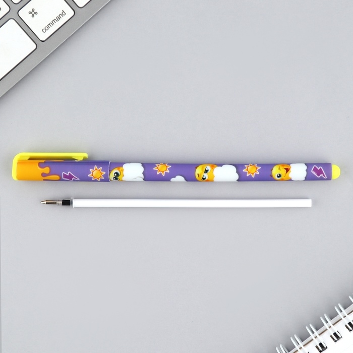 Ручка прикол шариковая синяя паста &laquo;Улыбочку&raquo;, , 0,7 мм