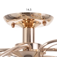 Люстра "Венда" 8х40Вт Е27 Золото МОДЕЛЬ: 2800089 Люстра "Венда" 8х40Вт Е27 Золото МОДЕЛЬ: 2800089