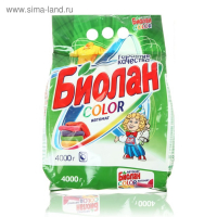 Стиральный порошок &laquo;Биолан&raquo; Color, автомат, 4 кг