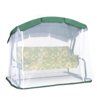 Качели садовые "Мадрид", 209 х 127 х 166 см, макс. нагрузка 220 кг, цвет зеленый Качели садовые "Мадрид", 209 х 127 х 166 см, макс. нагрузка 220 кг, цвет зеленый