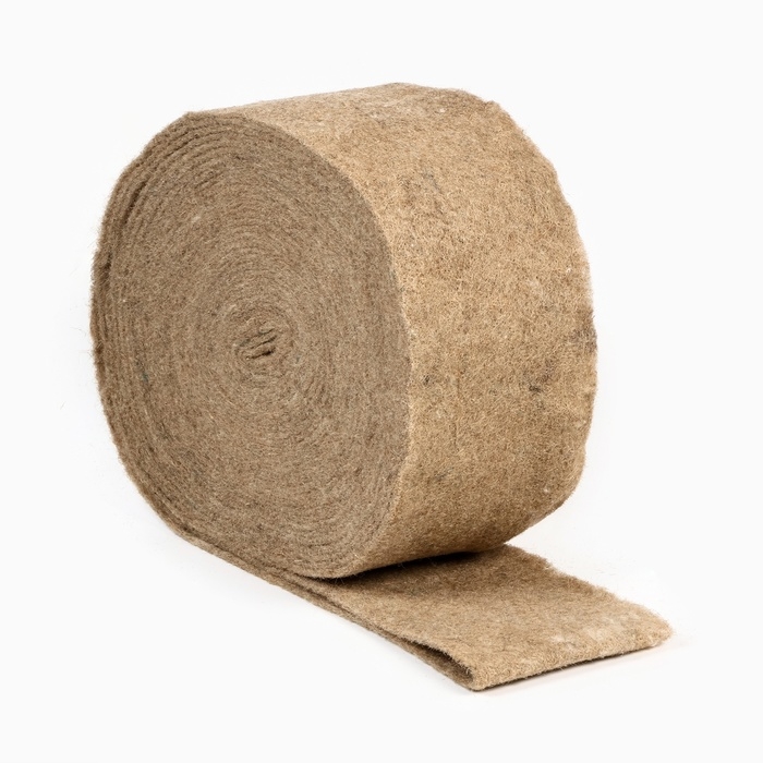 Джут межвенцовый утеплитель 150мм 20м (300-350гр) Джут межвенцовый утеплитель 150мм 20м (300-350гр)