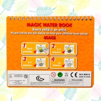 Книжка для рисования водой &laquo;Рисуем динозавров&raquo;, с маркером