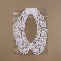 Воротник пришивной, гипюровый, 21 × 6 см, цвет белый Воротник пришивной, гипюровый, 21 × 6 см, цвет белый