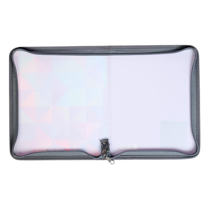 Папка для тетрадей на молнии A5+, 550 мкм, ErichKrause Magic Rhombs, до 150 листов, с рисунком Папка для тетрадей на молнии A5+, 550 мкм, ErichKrause Magic Rhombs, до 150 листов, с рисунком