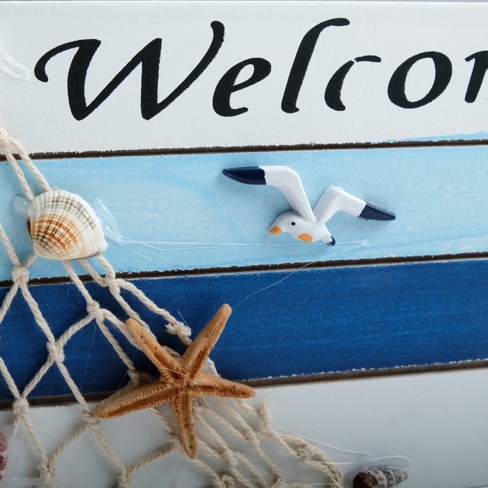 Табличка декоративная "Морской стиль" 21*12см