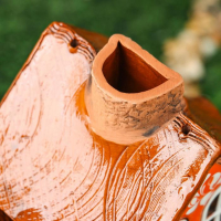 Аромалампа Домик &laquo;Двойной&raquo;, 16 см, ручная работа, микс,