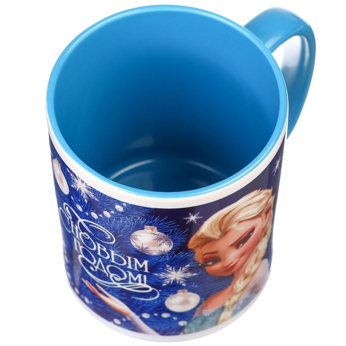 Кружка керамическая "С Новым годом!" 320 мл, Холодное сердце