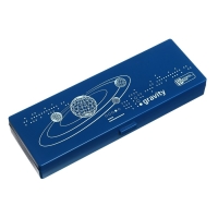 Пенал-футляр пластиковый 60 х 180 х 25 мм, Феникс "Космос" синий 62637 Пенал-футляр пластиковый 60 х 180 х 25 мм, Феникс "Космос" синий 62637