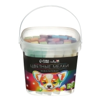 Мелки цветные для асфальта 29 штук Calligrata TOP, брусок Мелки цветные для асфальта 29 штук Calligrata TOP, брусок