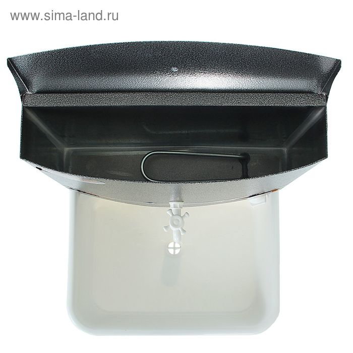 Умывальник TUNDRA, с ЭВН, пластиковая мойка, 1250 Вт, 17 л, цвет серебро