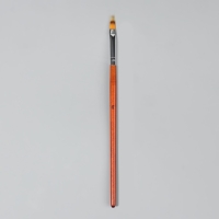 Кисть для дизайна ногтей &laquo;Градиент&raquo;, 19 см, ворс 5 &times; 12 мм, цвет коричневый