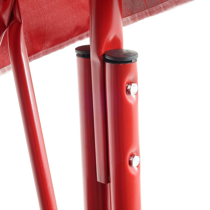 Качели садовые Качели садовые "Уют" красные, 170 х 150 х 110 см максимальная нагрузка 210 кг