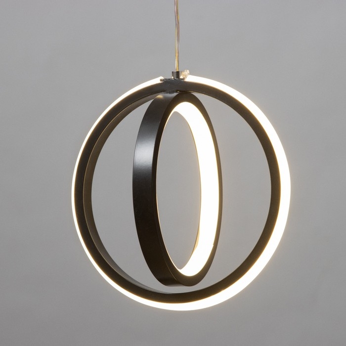 Бра Бра "Ронда" LED 20Вт 6000К черный 17х77 см