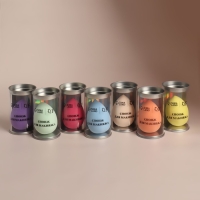 Спонж для макияжа в футляре &laquo;Капля&raquo;, 6 &times; 4 см, увеличивается при намокании, цвет МИКС