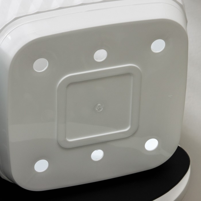 Горшок с поддоном &laquo;Классика&raquo;, 15 л, цвет белый