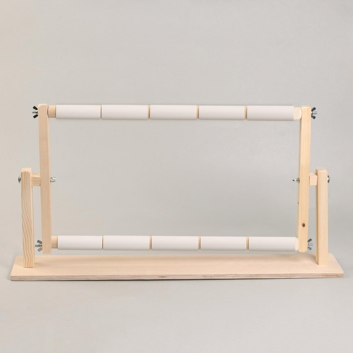 Пяльцы-рамка для вышивания, 30 × 50 см, с подставкой, цвет светлое дерево Пяльцы-рамка для вышивания, 30 × 50 см, с подставкой, цвет светлое дерево