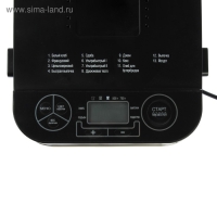 Хлебопечка DELTA LUX DL-8008В, 500 Вт, 13 программ, ускоренная выпечка, таймер, золотистая