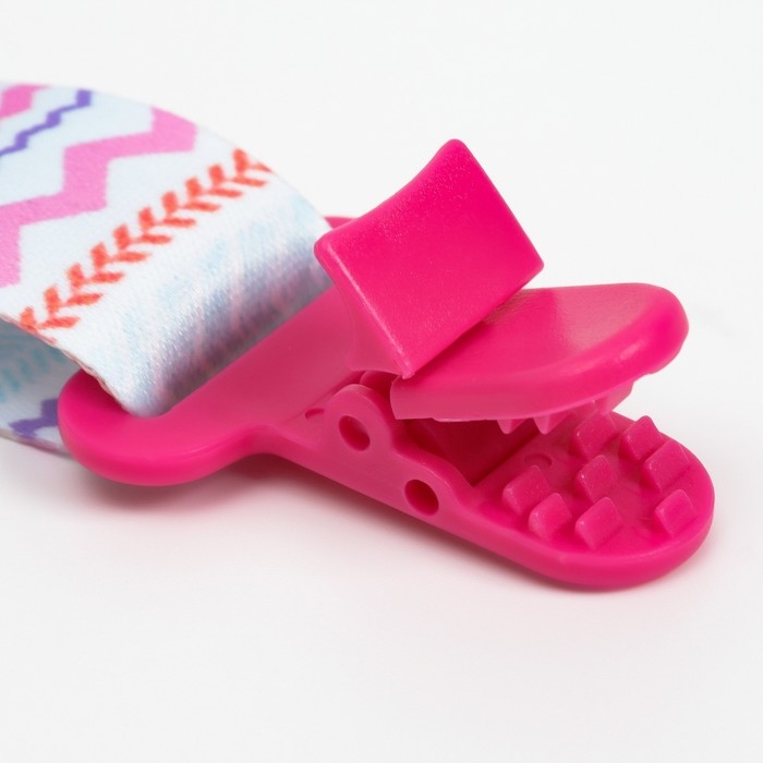 Держатель для соски - пустышки &laquo;Орнамент&raquo;, на ленте