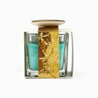 Новогодняя свеча в стакане &laquo;Новый год: Время чудес и волшебства&raquo;, аромат еловые шишки