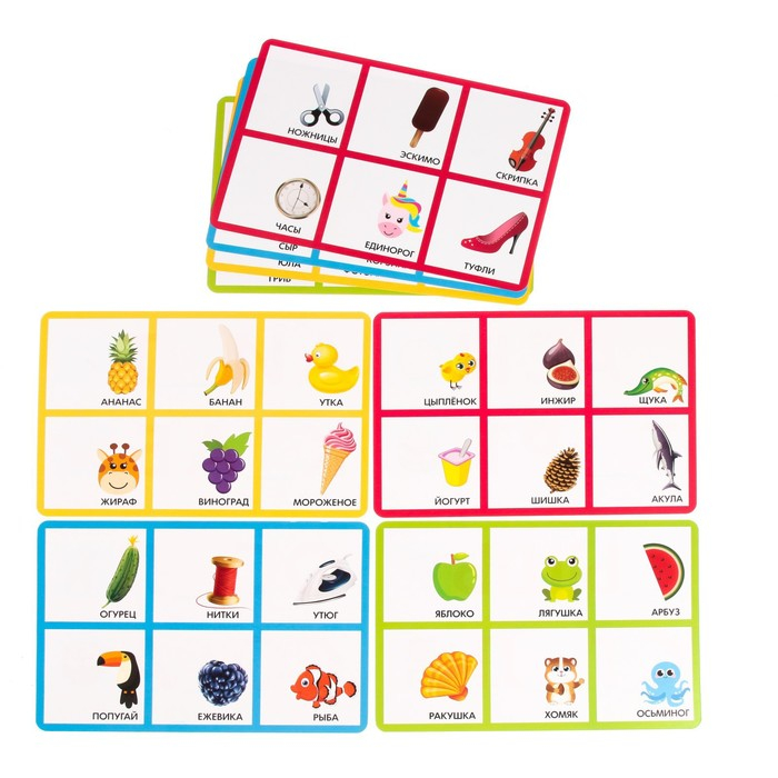 Настольная игра на память «Умное лото. Алфавит», мемори, от 1 игрока, 3+ Настольная игра на память «Умное лото. Алфавит», мемори, от 1 игрока, 3+