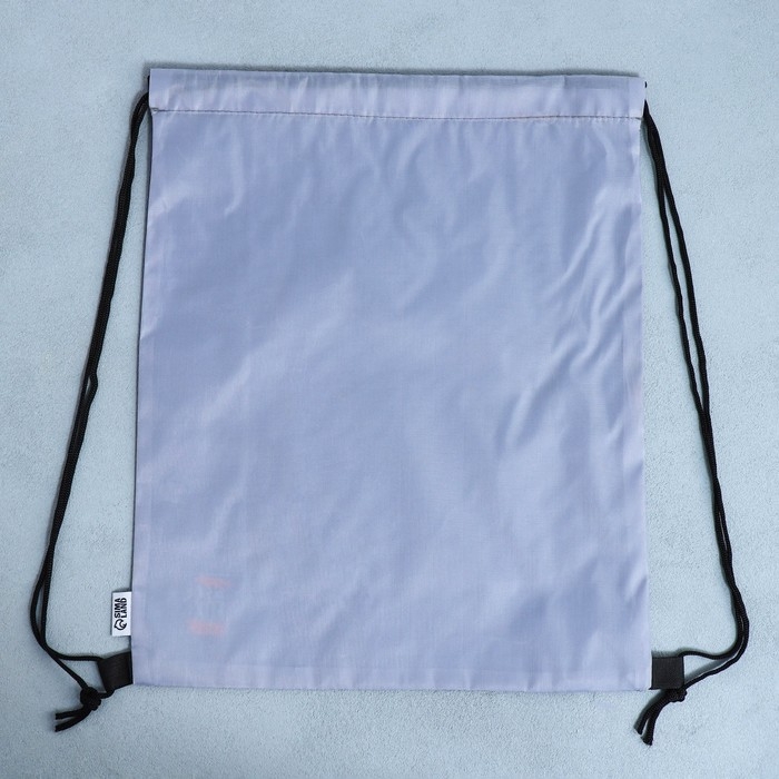 Мешок для обуви, болоньевый материал &laquo;1 сентября&raquo; цвет серый, 30 х 40 см