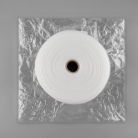 Шторная лента трубная, органза, 10 см, 50 &plusmn; 1 м, цвет прозрачный