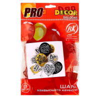 Шар латексный 12" &laquo;С ДР! Верь в мечту!&raquo;, пастель, 2-сторонний, набор 25 шт., МИКС