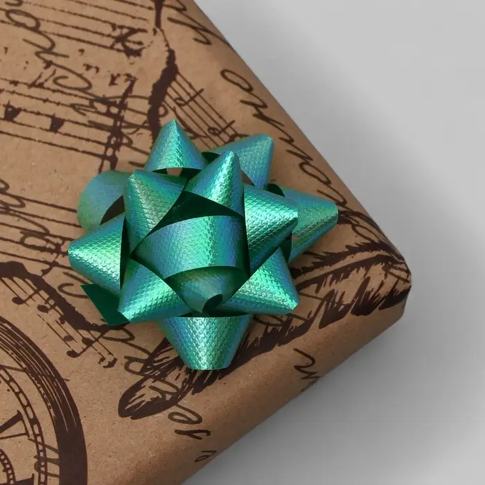 Бант-звезда №5 (ФАСОВКА 50 ШТ), МИКС