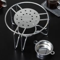 Подставка для чайника со свечкой Доляна &laquo;Романтика&raquo;, 15,5&times;15,5&times;10 см