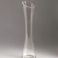 Ваза стекло настольная "Николетт" 24,5х6,5 см, прозрачный