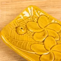 Подставка под благовония &laquo;Цветы&raquo;, 14&times;8&times;2.5 см, керамика, МИКС