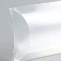 Складная прозрачная коробка из PVC, для упаковки подарков, 11&times;6&times;2.5 см