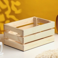 Кашпо - ящик деревянный 30х20х14,5 см сосна