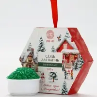 Рождественское чудо Соль для ванны, хвоя, 300 гр