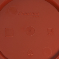 Горшок с поддоном &laquo;Фелиция&raquo;, 3,6 л, цвет терракотовый