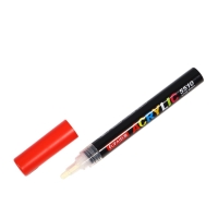 Набор маркеров акриловых 12 цветов, пулевидный наконечник 4мм Набор маркеров акриловых 12 цветов, пулевидный наконечник 4мм