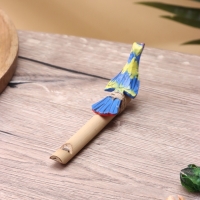 Сувенирный музыкальный инструмент свисток "Птичка" албезия, бамбук, 15х4х2 см Сувенирный музыкальный инструмент свисток "Птичка" албезия, бамбук, 15х4х2 см