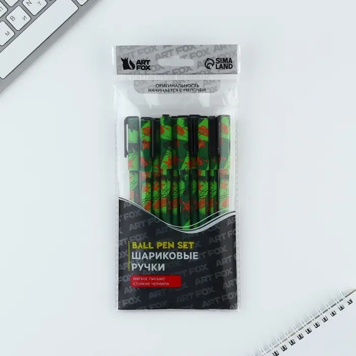 Ручка шариковая синяя паста, 0.7 мм &laquo;Танки&raquo; пластик